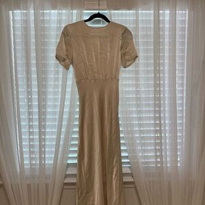 Dissh Elegant Cream Dress